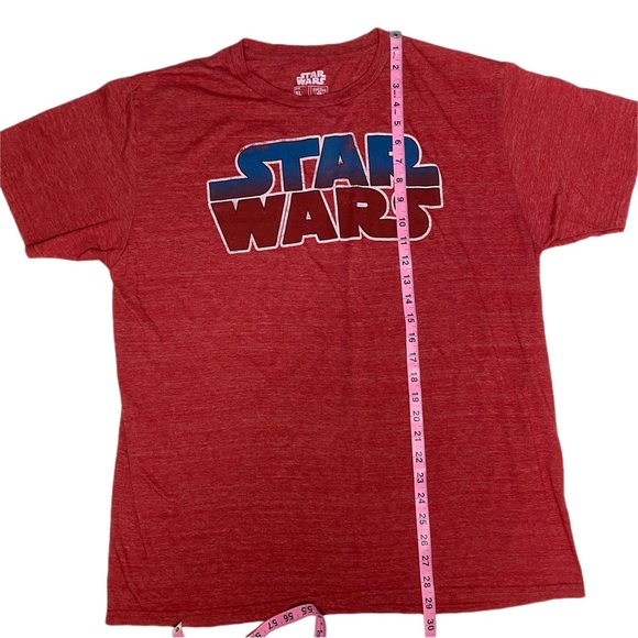 Star Wars Heather Red graphic Fifth Sun t-shirt crew neck short sleeve XL - Picture 5 of 6